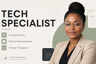 be your technical developer for ai automation, python, and IT support