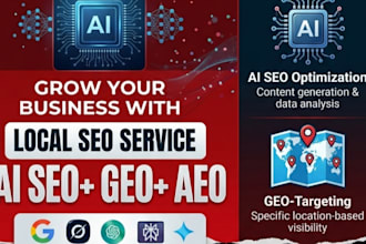 do complete on page GEO, aeo, local and ai SEO optimization