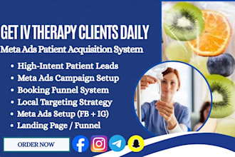get high quality iv therapy clients using meta ads