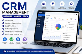 do CRM management and data organization