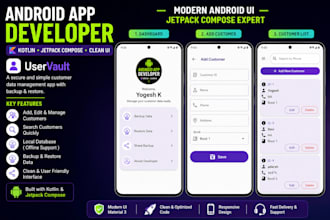 create modern android UI using jetpack compose