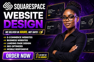 build squarespace website design, squarespace design, squarespace redesign