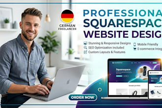 build sqarespace website design ecommerce store square online store