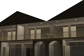 create 3d house render