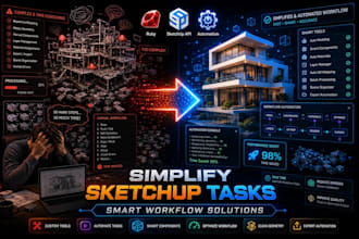 simplify your sketchup plugin workflow with custom ruby tool