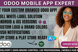build white label odoo mobile apps for android and ios with custom brand name