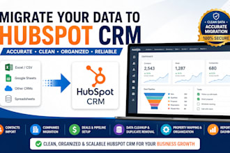 migrate your business data to hubspot CRM