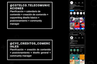 create social media content