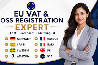 get vat oss,vat registration,germany,france, italy,uk,spain,sweden,vat,vat oss