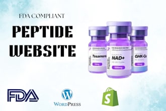 build an fda compliant peptide store with woocommerce ecommerce