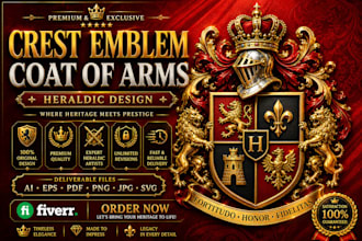 do emblem family crest coat of arm heraldic crest heraldic logo