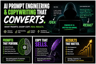 do copywriting and client focused ai prompt engineering