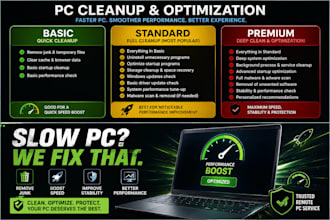 clean and optimize your computer for better performance