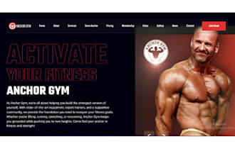 summer body website, weight loss website, fitness website gym wellness website