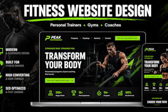 summer body website, weight loss website, fitness website gym wellness website