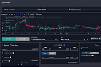 develop arbitrage trading bot, crypto trading bot, ai trading bot