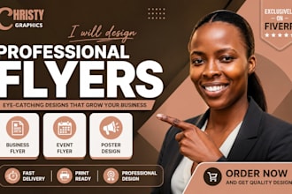 create a flyer design