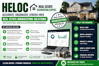 do real estate construction rental fix and flip bookkeeping