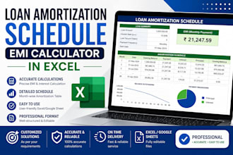 create professional loan amortization schedules in excel