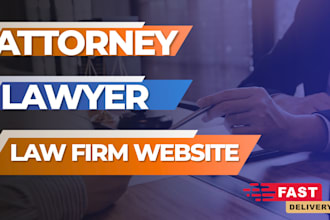 design attorney, lawyer and law firm wordpress website