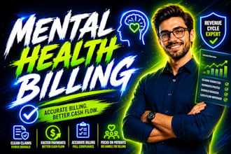 do mental health billing, credentialing, claims and rcm