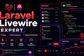 add or fix livewire component in the laravel
