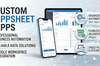 develop custom appsheet apps for business automation