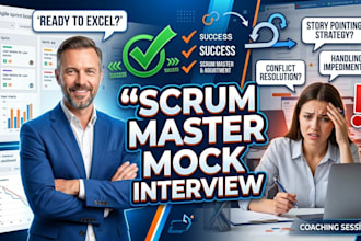 scrum master mock interview coaching agile jira safe interview prep expert