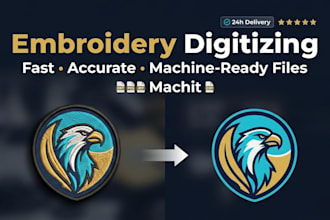 do embroidery digitizing, digitize image for embroidery in dst pes emb files