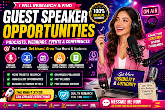 find guest speaker opportunities for book authors and experts