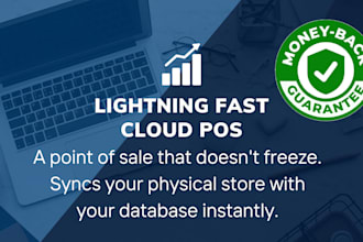 develop a cloud pos system in laravel vue js