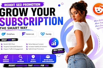 promote your onlyfans chatter ai model fanvue fasly nsfw via reddit seo post