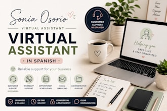 be your virtual assistant in spanish