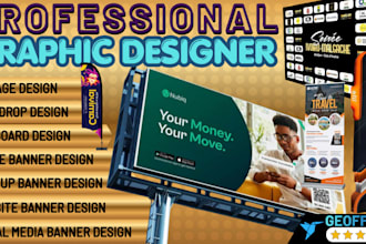 design youtube banner, linkedin banner, website banner, rollup banner, logo