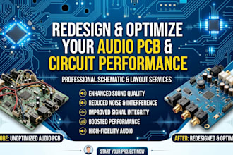 redesign and optimize your audio pcb and circuit performance