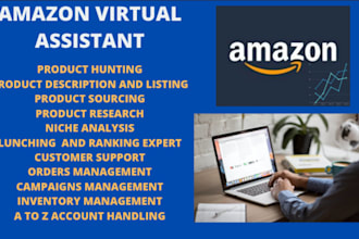 provide expert virtual assistance for amazon sellers