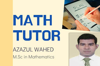 be your online math tutor from basic to advanced level