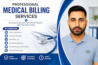 medical billing and coding , credentialing , as a medical biller
