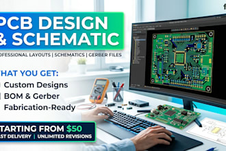 be your pcb design and schematic specialist engineer