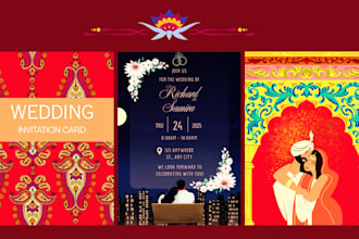 design a digital invitation for you