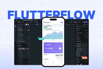 create your flutter flow mvp app