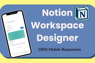 design a custom notion template or aesthetic workspace