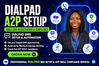do fix dialpad tcr and a2p 10dlc approval
