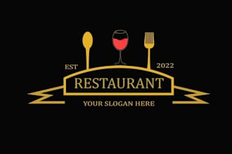 create restaurant, bar and night club logo or any graphics design