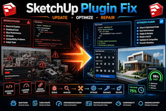fix, update, and optimize your sketchup ruby plugin