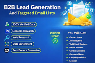 provide verified b2b leads