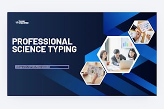 do fast typing for biology and chemistry notes