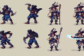 do pixel art animation pixel art sprite sheet pixel animation character design
