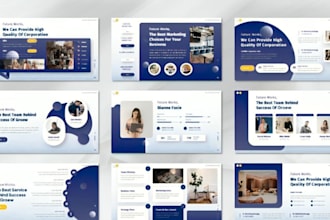 do powerpoint presentation design, sales pitch deck design and google slides