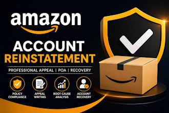 help reinstate suspended amazon seller account